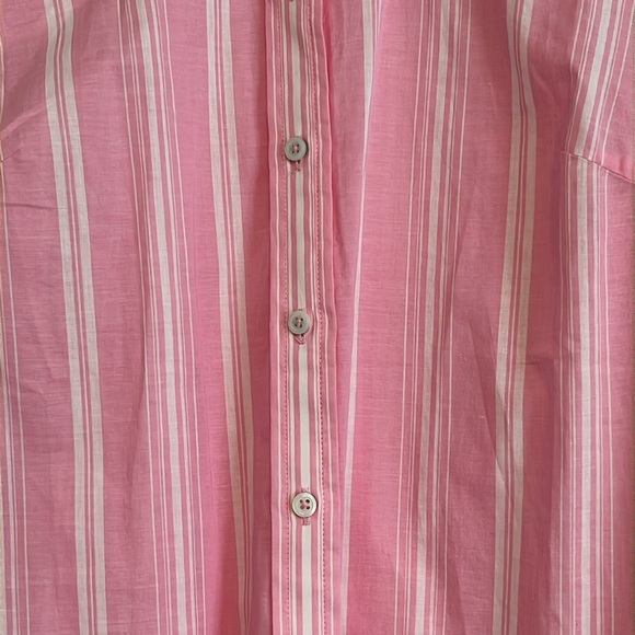 Talbots Pink Long Sleeve Blouse - Picture 2 of 7